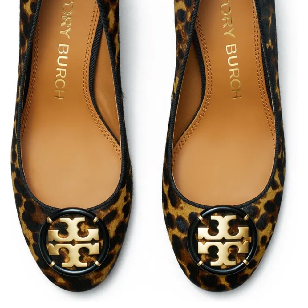 NEW! TORY BURCH LEOPARD PUMPS - Picture 3 of 10